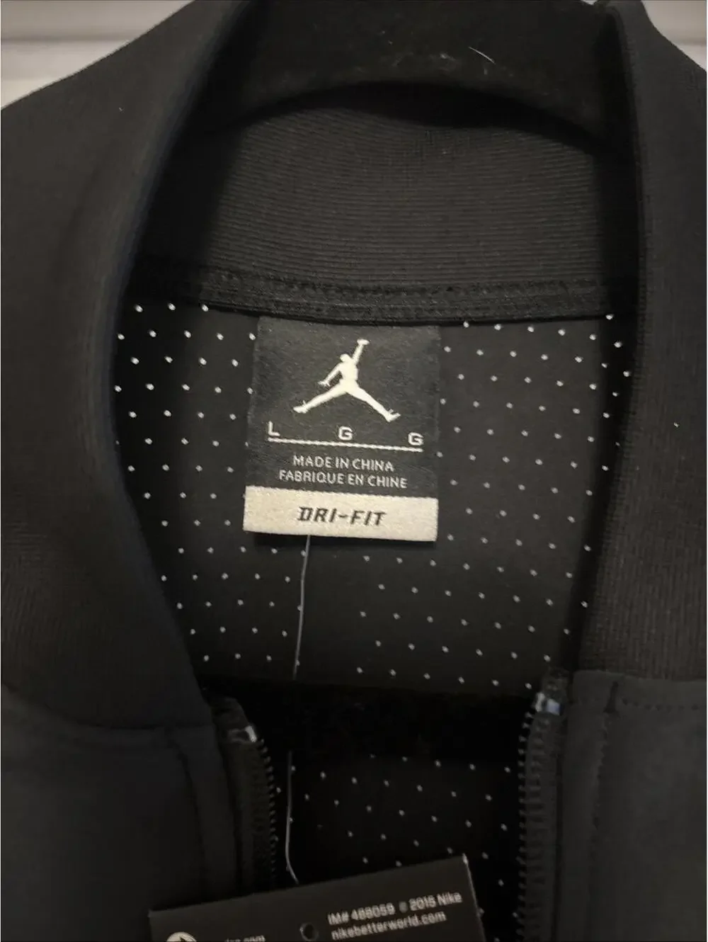 Nike Dri-Fit Full Zip Jacket, NWT, Size L, #2326 - Picture 2 of 7